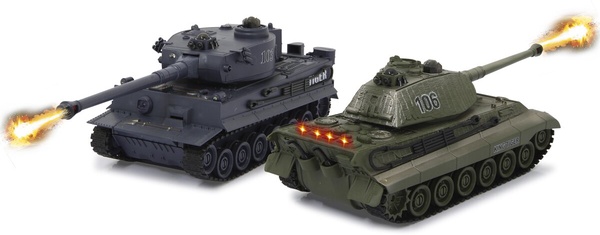 Kit Tanques Teledirigidos Tiger Battle Set 1:28 2,4GHz 